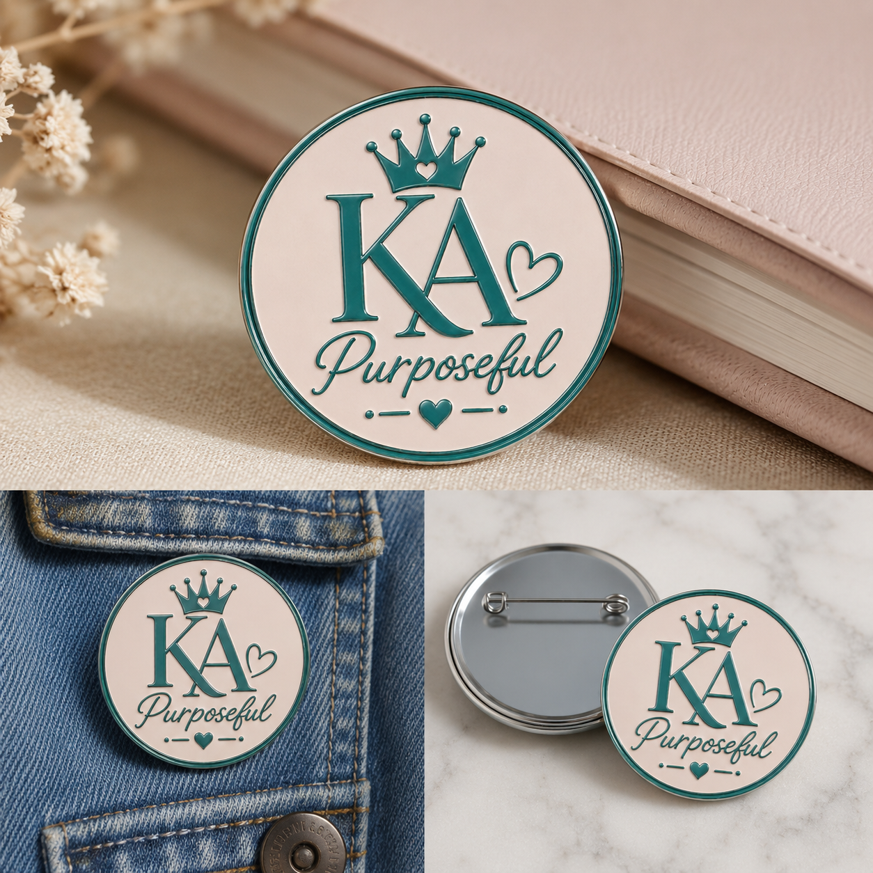 The KA Signature Pin