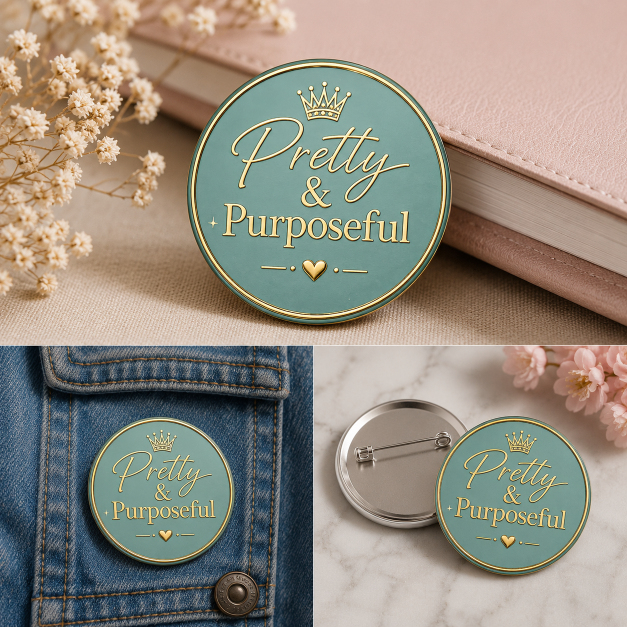 Pretty & Purposeful Pin