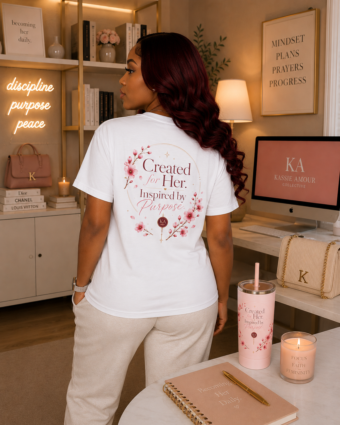 Created for Her Tee