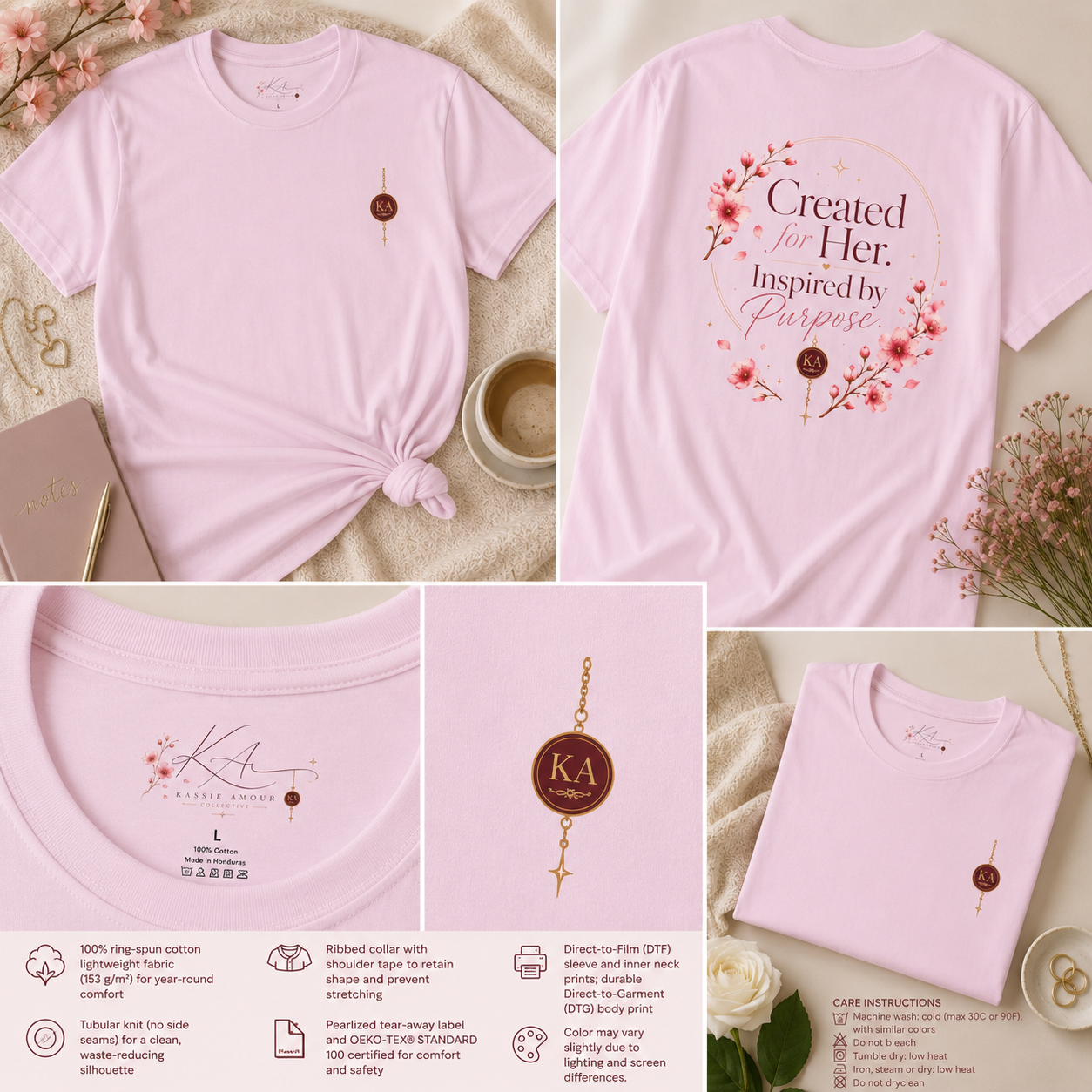 Created for Her Tee