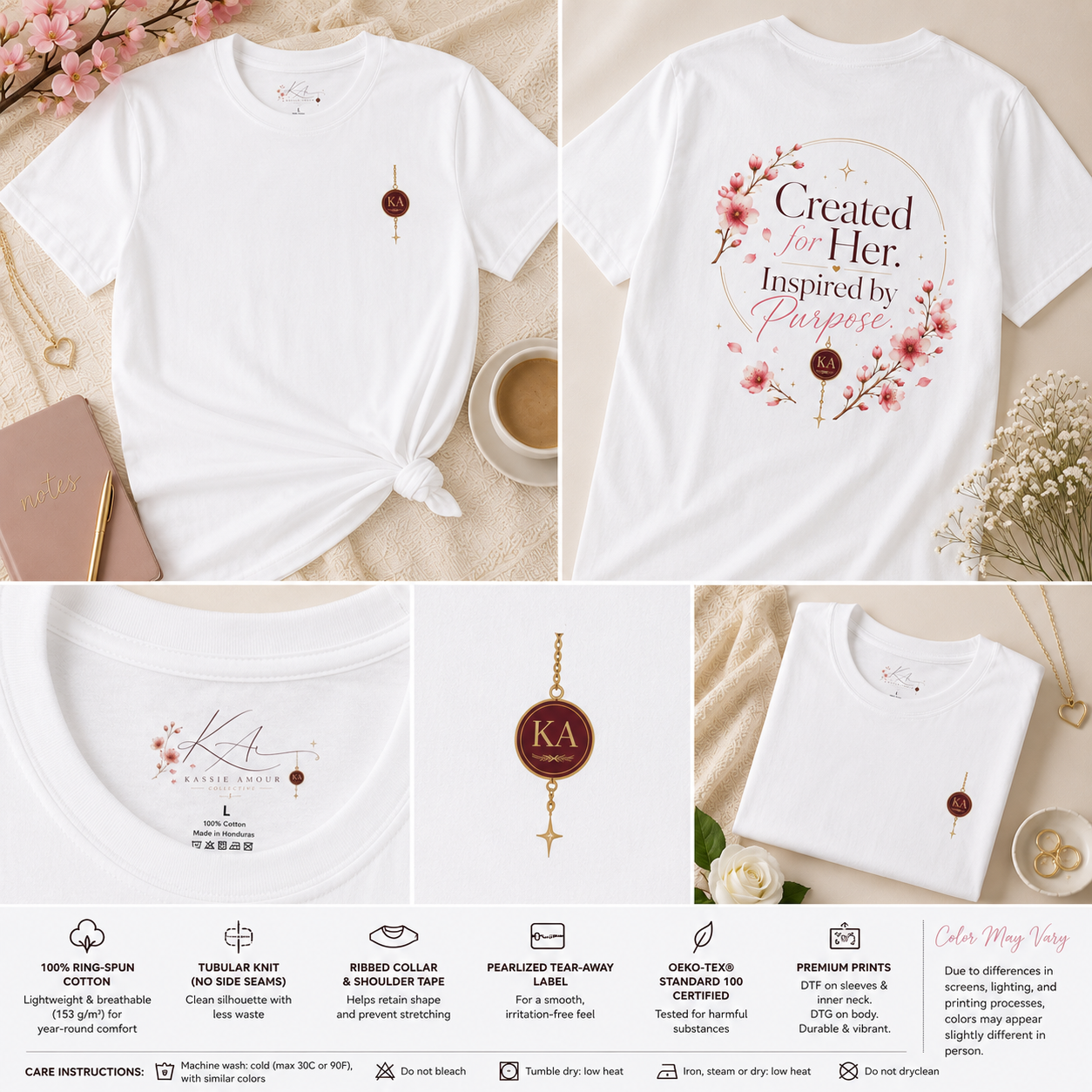 Created for Her Tee