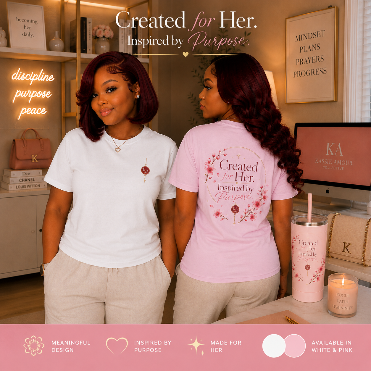 Created for Her Tee