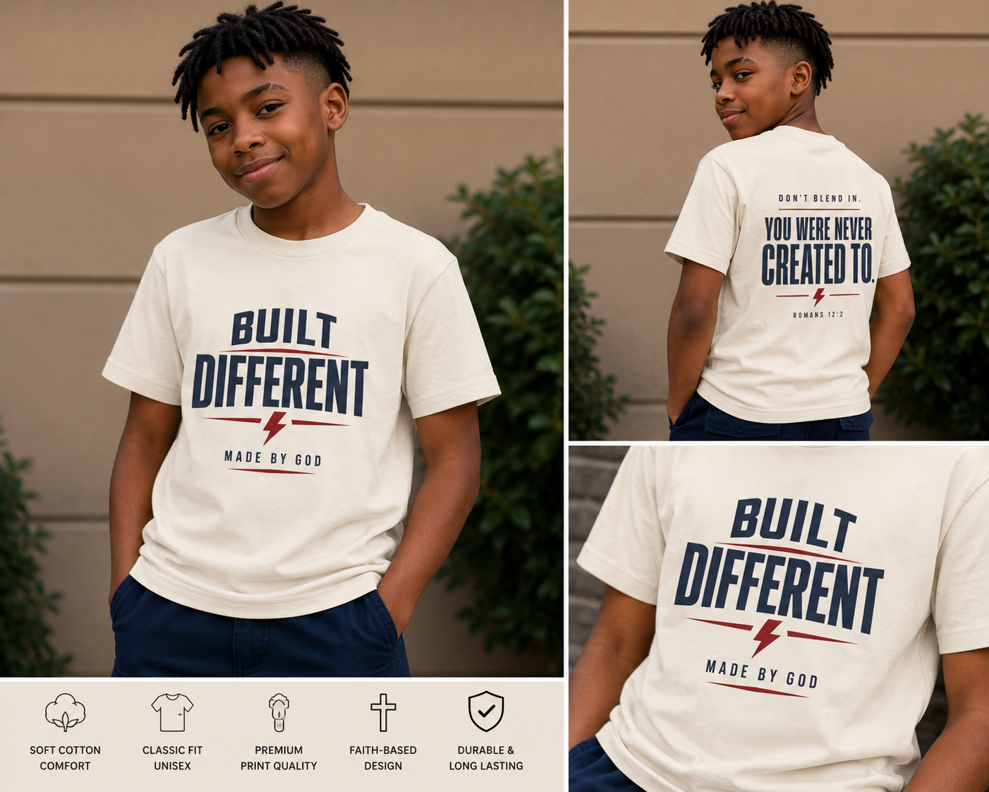 Built Different Tee