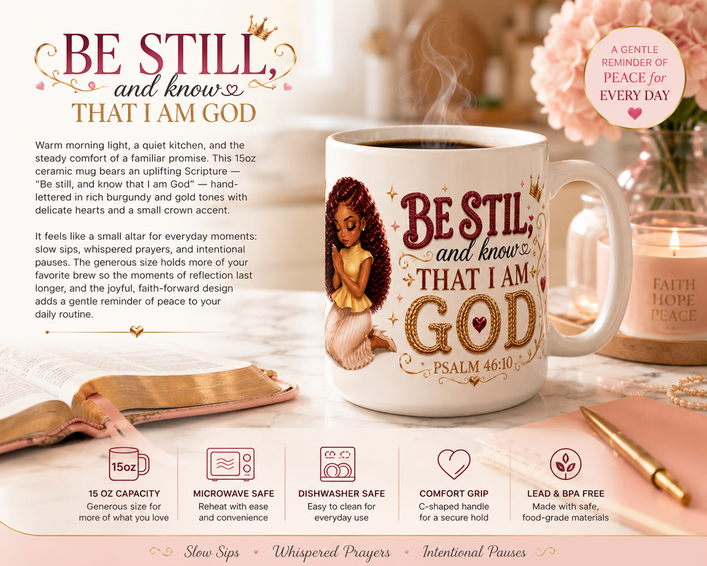 Be Still and Know Mug
