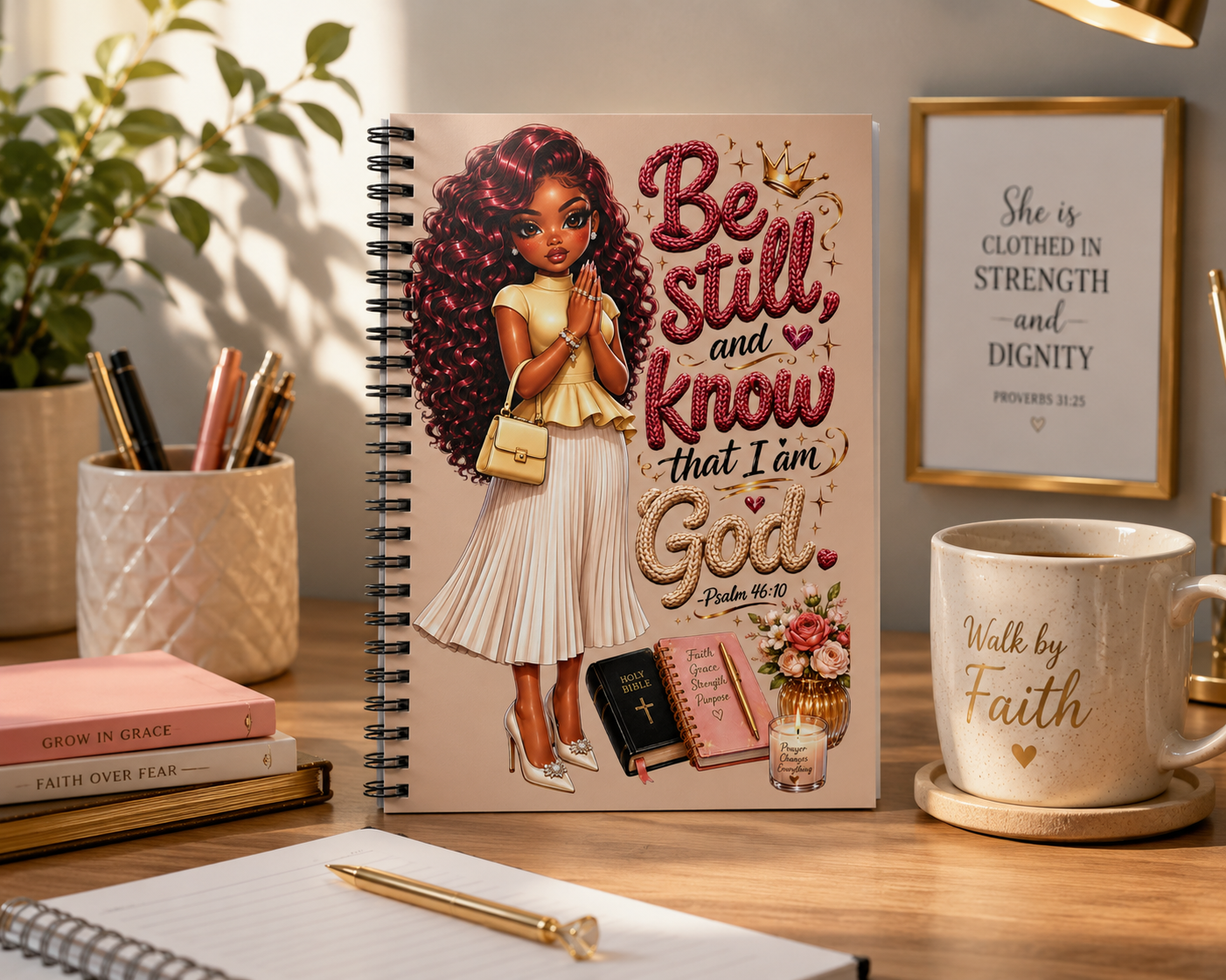 Be Still and Know Spiral Notebook